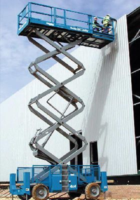 alquiler tijeras diesel